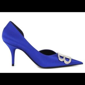 💕SOLD💕Balenciaga D orsay blue pump 38